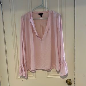 J. Crew flutter pink top TALL XS